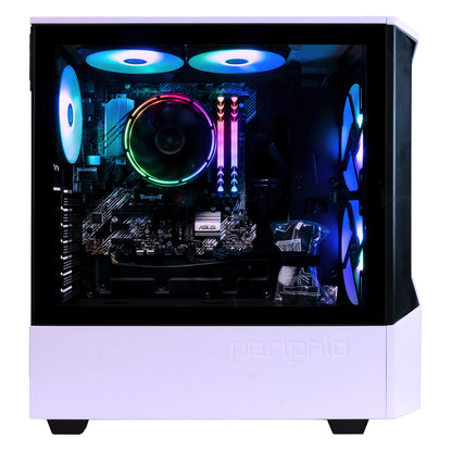 Castle Escritorios Para Juegos, AMD Ryzen 5 5600G, 16GB, 1TB SSD, Blanco